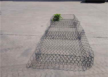 Ganda Diafragma PVC Coated Gabion Baskets PE Coated Gabion Mattress