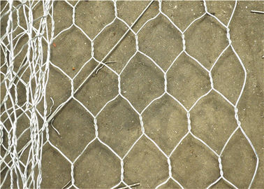 Ganda Diafragma PVC Coated Gabion Baskets PE Coated Gabion Mattress