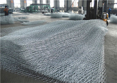 Keranjang Gabion Kontrol Sungai Galvanis Kekuatan Tinggi Untuk Perlindungan Lereng
