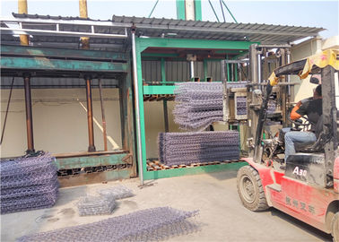 Keranjang Gabion Kontrol Sungai Galvanis Kekuatan Tinggi Untuk Perlindungan Lereng