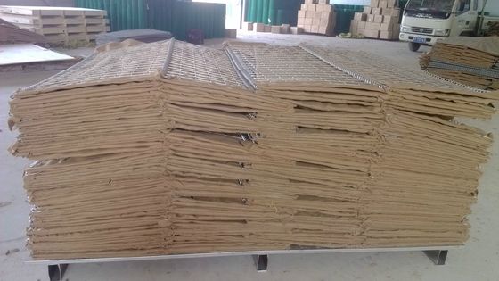 Pasir yang diisi pembatas pertahanan iter modern dengan geotekstil cokelat, ISO lulus