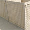 Galvanized Welded Military Hesco Barriers Bastion With Sand For Defense