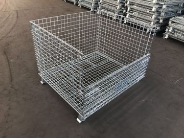 50mmx50mm Ukuran Mesh Gabion Mesh Las Disesuaikan Gabion Basket Gabion Las