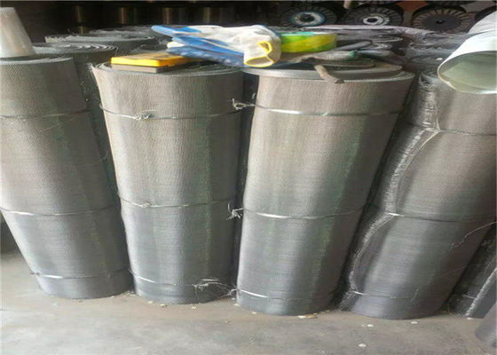 Platinum Electrode Titanium Woven Wire Mesh / Filter Desalinasi 400 Mikron 50 80 30 * 300 Titanium Metal Wire Mesh