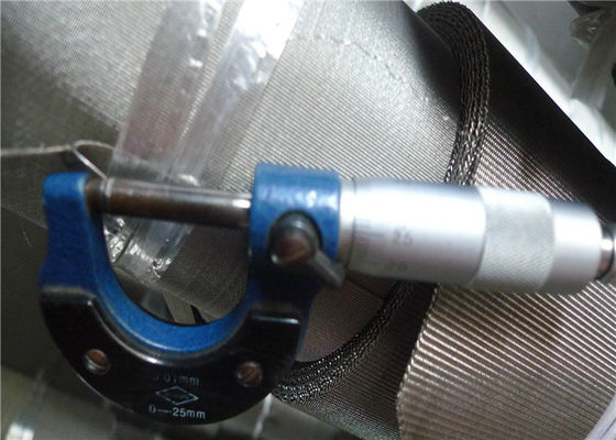 Sabuk Layar Otomatis Reversibel Dutch Weave Mesh / Reverse Dutch Mesh / Layar Filter Extruder / Reverse Dutch Mesh
