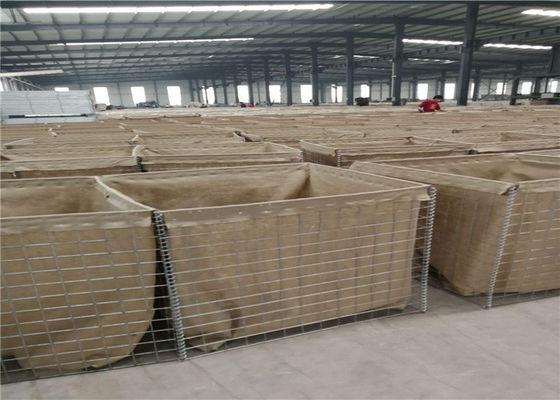 Pertahanan 76.2x76.2mm Pertahanan iter Tembok Bastion Hot Dip Galvanized