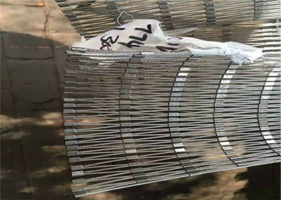OEM 316 Grade 7x19 Stainless Steel Wire Rope Mesh