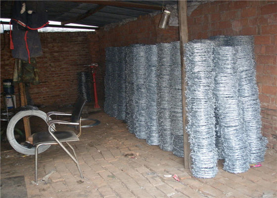 Electro Galvanized Double Twist 50kg Kawat Silet Bungkus Datar