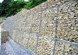 Gabion Mesh Las Berlapis Sink 50-280g/m2 yang dapat disesuaikan dengan Kekuatan Tarikan 380-550N/mm2