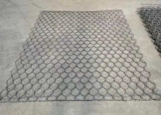 1mx1mx2m Ramah Lingkungan Gabion Wire Mesh Diameter 2.8mm