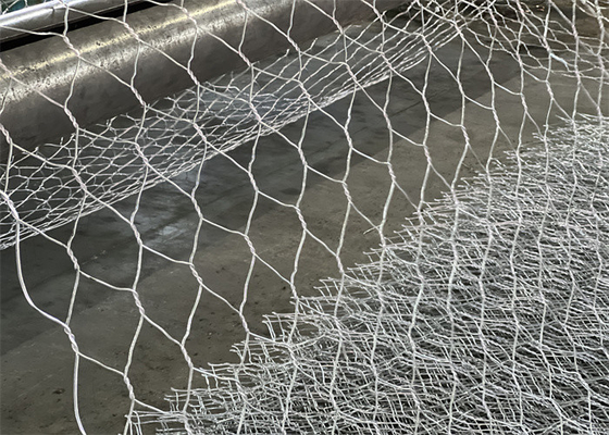 1m-6m Panjang Gabion Wire Mesh Hexagonal Dekorasi Keranjang Dinding