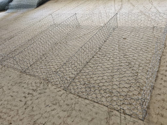 Keranjang Gabion Galvanis untuk Perlindungan Sungai dan Lempongan