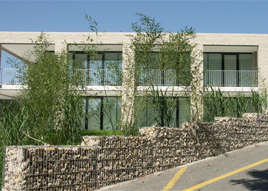Zinc / Galfan Coated Welded Mesh Gabions Digunakan Untuk Walkway Gabion Boxes
