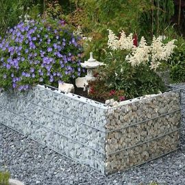 Hot Dipped Devoran Garden Gabions, Sampel Panel Weld Mesh Tersedia