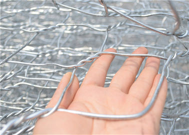 Kotak Gabion Zinc Coated, Double Twisted Hexagonal, Gabion Wire Mesh